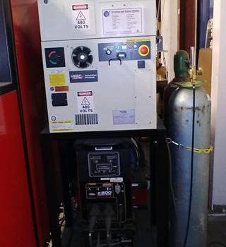 Lincoln#ELECTRIC-SYSTEM-55MiG robotic welding cell, 2013