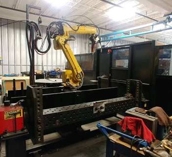 Lincoln#ELECTRIC-SYSTEM-55MiG robotic welding cell, 2013