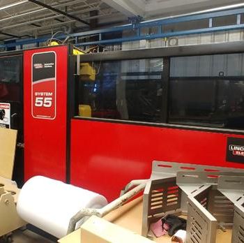 Lincoln#ELECTRIC-SYSTEM-55MiG robotic welding cell, 2013