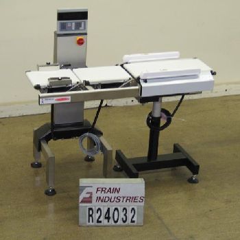 Ishida#DACS-WN-030-SB/PB, Stainless Steel checkweigher with dual arm mechanical reject