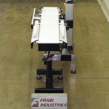 Ishida#DACS-WN-030-SB/PB, Stainless Steel checkweigher with dual arm mechanical reject