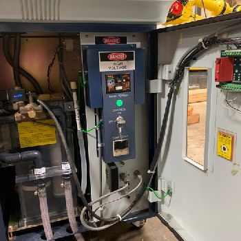 Miyachi Unitek#LW51, compact Yag laser,50 watt,200/220 VAC tap selectable,2004-05 (4 available)