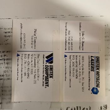 Miyachi Unitek#LW51, compact Yag laser,50 watt,200/220 VAC tap selectable,2004-05 (4 available)