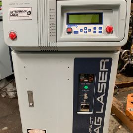 Miyachi Unitek#LW51, compact Yag laser,50 watt,200/220 VAC tap selectable,2004-05 (4 available)