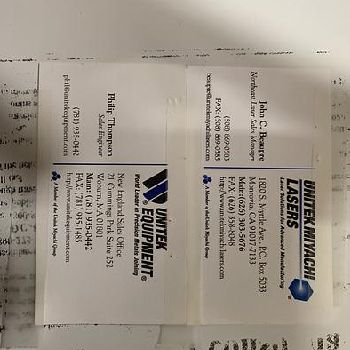 Miyachi Unitek#LW51, compact Yag laser,50 watt,200/220 VAC tap selectable,2004-05 (4 available)