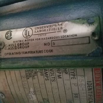 1.5 HPPremier#D25, high speed disperser,5 gal.,3450 RPM,208-230/460 V.,UL rated XP,Stainless Steel shaft,12" L w/dispersion blade