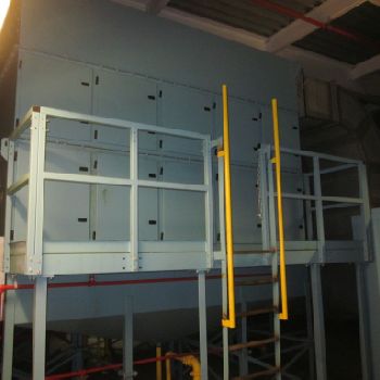 20000 cfmTorit#ADMC-AD10, control panel w/Magnehelic gauges,HEPA filters,50 HP (5 available)