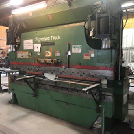 175 тонн, Цинциннати # 175CBX10, гидравлический листогибочный пресс, 12 ° OA, 126 "BH, 10 ходов, 8 горловин, # 71851