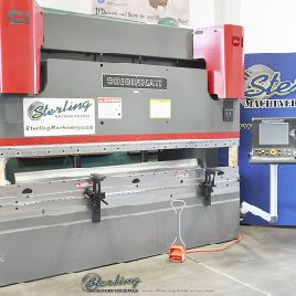 90 Ton,Cincinnati#90BX8, 10â€™ OA, baseform hydraulic 3-Axis CNC, Touch Screen human machine interface, new, #SM90BX8