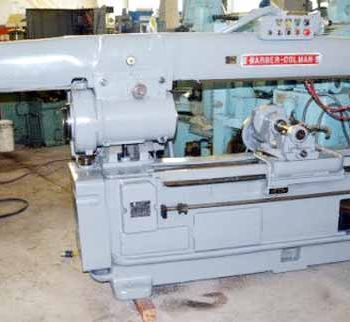 Barber-Colman#16-56, 4.13" thru bore,assortment guards/covers,6 DP,59-246RPM,2HP,’70