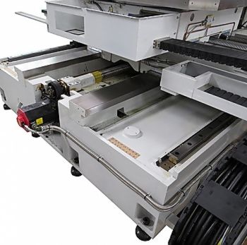 4.33"ModernMicrocut #HBM-4, 63 vertical travel, 87â€™ horiz travel, 59 x 47-1/4 table, 2000mm X, 1600mm Y, 1600mm Z, Fanuc 32iMB