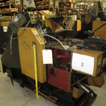 3/16" x 2NationalHi-Speed DSSD cold header, serial #36543, 350 PPM,1-1/4 shank length