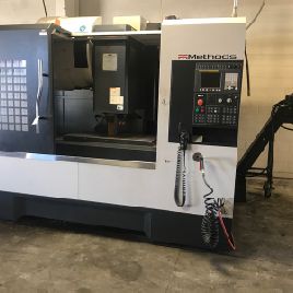 Feeler#VMP-1100, 43.3" X,24 Y,23.6 Z,30 ATC,10k RPM,Big Plus 40,Fanuc 0i-MD,chip,â€™10