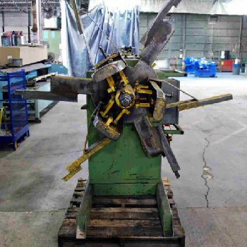 2500 lb. ASL, single uncoiler, 18" width, 72 OD, 16 -20 ID, #3622