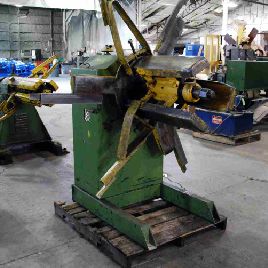 2500 lb. ASL, single uncoiler, 18" width, 72 OD, 16 -20 ID, #3622