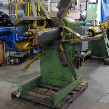 2500 lb. ASL, single uncoiler, 18" width, 72 OD, 16 -20 ID, #3622