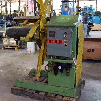 2500 lb. ASL, single uncoiler, 18" width, 72 OD, 16 -20 ID, #3622