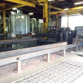 Esab#GXB-800, dual 200 amp plasma sys,9.7â€™ x 20â€™,Burny Phantom control,retrofitted 2012