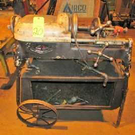 1/8 "-2Ridgid # 535, recorrido de 8 carros, 1/4 -2 perno, enhebrador de tubería, fw./rev., # 10006