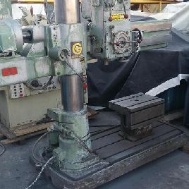 4’-9"Giddings &amp; LewisBickford #CHIPMASTER, box table, power arm elevation, coolant system, used, #A4014