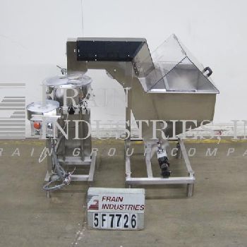 Omega Design#1.5D-LP-CR, Stainless Steel, bulk bottle unscrambler, 10-100 containers per minute