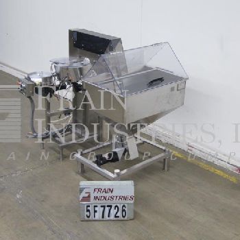 Omega Design#1.5D-LP-CR, Stainless Steel, bulk bottle unscrambler, 10-100 containers per minute