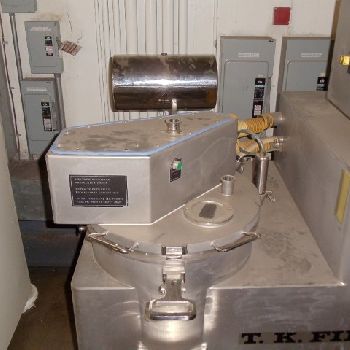 T.K. FielderSPECTRUM 65, high shear granulating microwave dryer,Stainless Steel,65 liter capacity,7.5 KW,1989,#34107