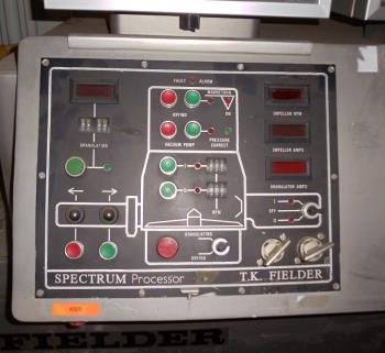 T.K. FielderSPECTRUM 65, high shear granulating microwave dryer,Stainless Steel,65 liter capacity,7.5 KW,1989,#34107