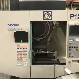 Brother # TC-S2D-0, VMC, control Brother B-00, mesa giratoria Nikken 4th Axis, MPG remoto, 2010, # 13128 (2 disponibles)