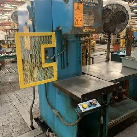 12 Ton,Hannifin#OGF-12D, hydraulic press, 22" x 22 bed, 12 throat, #10996