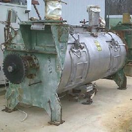 WalterEquipment Ltd. #AG78, 65.cu.ft. (1840 liter) working capacity,jacketed plow/plough mixer (similar to Littleford)