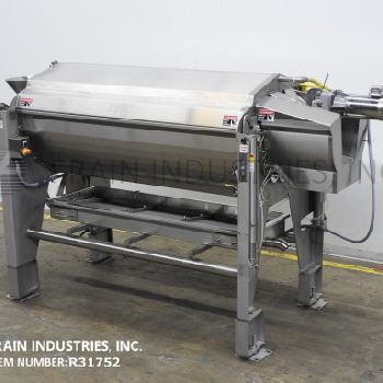 Roller Style Peeler &amp; Scrubber, Lyco #8000E Bull Jr, heavy duty, Stainless Steel, (8) 80" L x 5 OD rollers