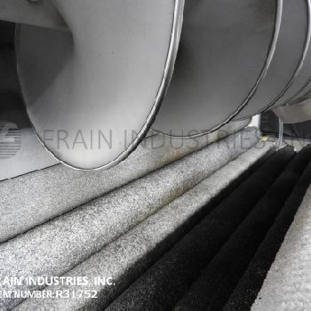 Roller Style Peeler &amp; Scrubber, Lyco #8000E Bull Jr, heavy duty, Stainless Steel, (8) 80" L x 5 OD rollers