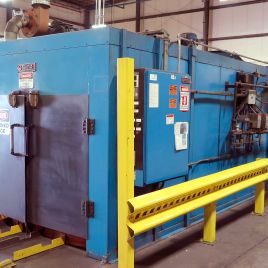 72" W x 60 H x 216 LWisconsin, 600°F, gas fired