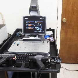 Keyence#XM-C1000CMM, 11.81" x 9.84 x 5.91,(2) controllers w/probe tips,calibration tool,threaded clamps,2017