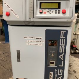 Miyachi Unitek#LW53, compact Yag laser, 100 watt, .03-20MS/CW pulse duration