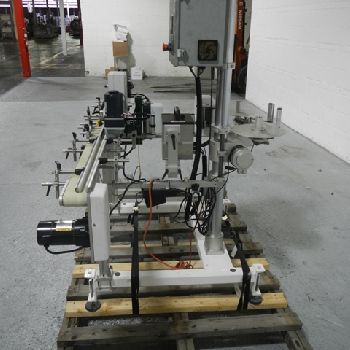 Roser Products#K5, labeler w/Norwood #53 LTi coder, on stand w/controls, serial #K5-09, #42649