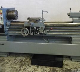 16 "x 60Harrison # M400, 40-2000 RPM, 10 mandriles, 2.56 a través del orificio, en / mm rosca, '83, # 9853