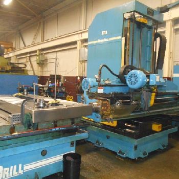 Technidrill#60-3A, CNC gun drill, 2000 RPM, 30 HP, 84" x 84 box table, 2000, #7212