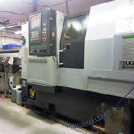 Tsugami#B038TE, 9-Axis CNC,38mm,8 pos.turret,rear gang slide,Fanuc 31-iB,2016