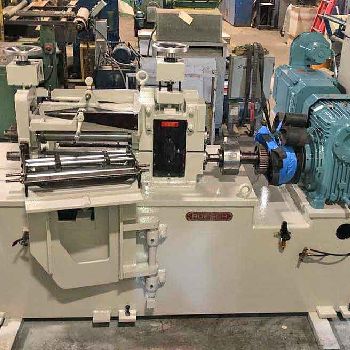 18" x 2.875Ruesch, steel stripper rings, 40 HP DC, #10629