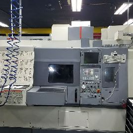 Mazak # INTEGREX-200IIIST, Mazatrol 640MT, portabrocas de 8 ", 2 bar, Chip Blaster, 40 ATC, 2003