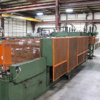 10 Stand,Bradbury#M3, 54" roll space, 3 spindle, 16 horiz centers, 25 HP, #26743