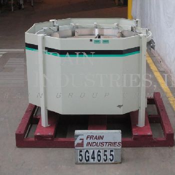 Hoppmann#FT50-1LCRS, automatic 50" diameter centrifical bowl feeder rated from 100-2000 ppm (2 available)