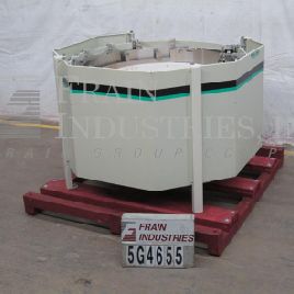 Hoppmann#FT50-1LCRS, automatic 50" diameter centrifical bowl feeder rated from 100-2000 ppm (2 available)