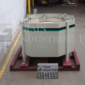 Hoppmann#FT50-1LCRS, automatic 50" diameter centrifical bowl feeder rated from 100-2000 ppm (2 available)