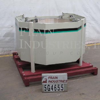 Hoppmann#FT50-1LCRS, automatic 50" diameter centrifical bowl feeder rated from 100-2000 ppm (2 available)
