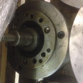 15"Strausak, 3-Jaw hydraulic chuck, Samchully non-thru hole, 1998