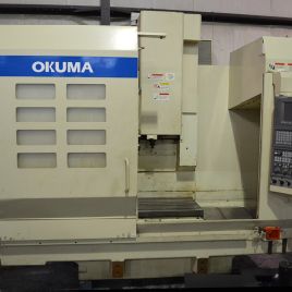 Okuma # MC-V4020, 40 "X, 20 Y, 17,7 Z, Cat 40,15 HP, 8 000 tr / min, 32 ATC, OSP-U10M, 1998