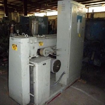 2"Akron#PAC200, extruder,24:1 L/D,20 HP,electrically heated,air cooled,Omron temp controllers,serial #8804,1988,#36097